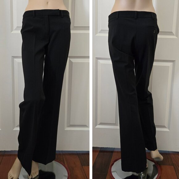 BCBGMaxAzria Dress Pants Trouser SZ 4 Black - Picture 1 of 10